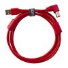 Ultimate Audio Cable USB 2.0 A-B Red Angled 2m
