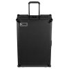 Ultimate Flight Case Multi Format XXL Black Plus (Laptop Shelf, Trolley + Wheels)