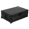 Ultimate Flight Case Multi Format XXL Black Plus (Laptop Shelf, Trolley + Wheels)
