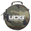 Ultimate Digi Headphone Bag Black Camo, Orange inside