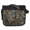 Ultimate CourierBag Black Camo, Orange inside