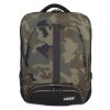 Ultimate Backpack Slim Black Camo, Orange inside