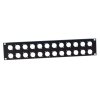 Adam Hall 19" Parts AH RACK U PAN 02 D24