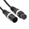 Accu - Cable AC-DMX3/3 3 p. XLRm/3 p. XLRf 3m DMX