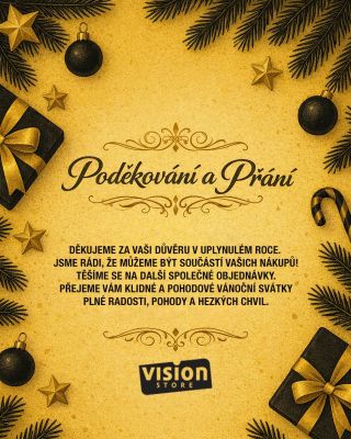 Hotovo, zabaleno a odesláno!🎁 Děkujeme, že jste letos nakupovali u nás.🤝 Vaší důvěry si velmi vážíme.🤩🛒