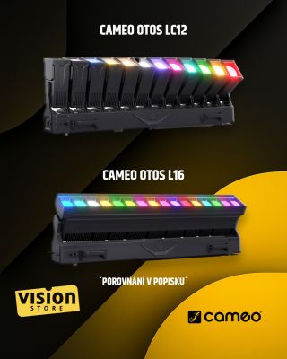 🔥 Nové outdoorové světelné legendy od Cameo! 🔥 Seznam se s Cameo OTOS LC12 a Cameo OTOS L16 — čerstvými přírůstky do...