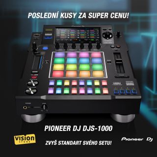 Není důvod čekat... Udělej si radost! 16 padů. Nekonečno možností. Večer nenecháš nikoho v klidu. S DJS-1000 v akci to...