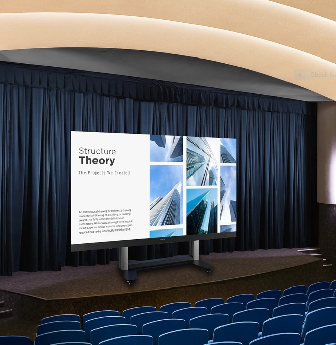 Nová rozkládací LED obrazovka Viewsonic