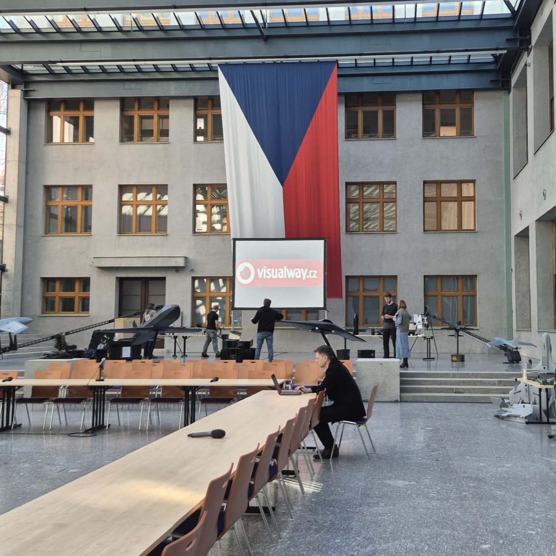 Pronájem audio-vizuální techniky pro prezentaci