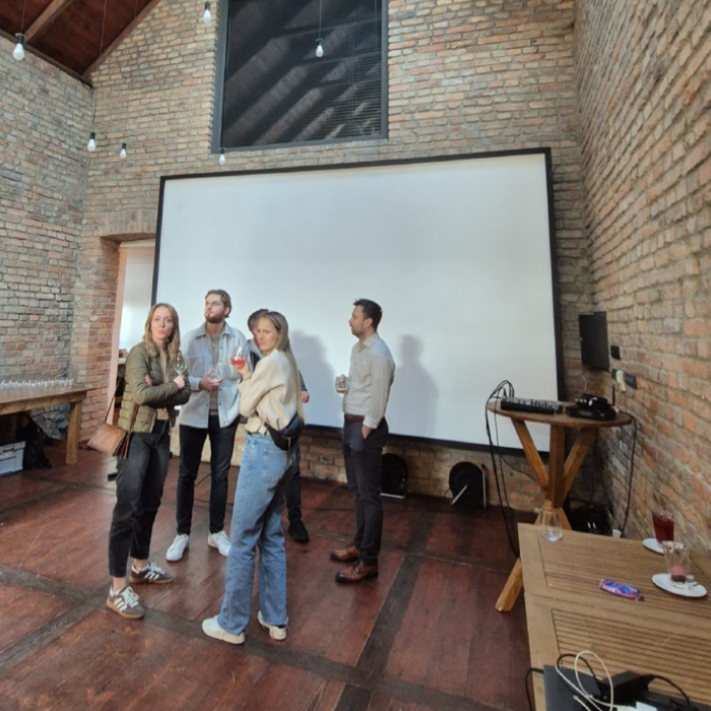 Projekční technika pro Unilever teambuilding