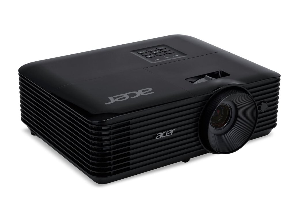 ACER Projektor X1228H, DLP 3D, XGA (1024x768), 4500ANSI, 20000:1, VGA, HDMI, 1x3W,  2.8 kg,ColorBoost 3D, ColorSafe II