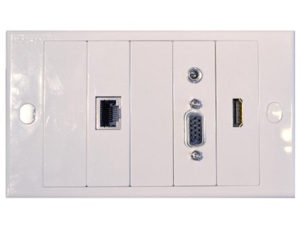 Vision HDMI, RJ45, VGA, 3.5mm audio