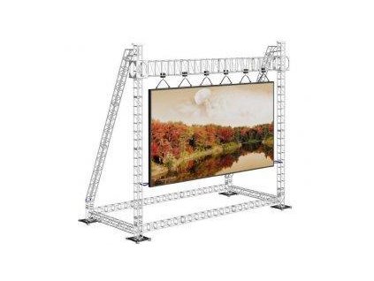 Velkoplošná LED obrazovka 4×3, rozlišení 512×384 pronájem