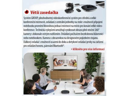5 Videokonference pro zasedačku
