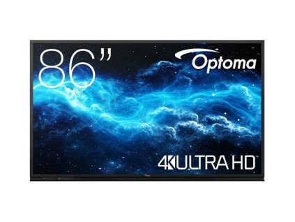 Optoma 3862RK IFPD 86" -  interaktivní dotykový, 4K UHD, multidotyk 40prstu, Android 11, 4GB RAM/ 32GM ROM,