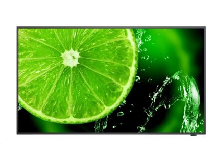 SHARP/NEC LFD 55" MultiSync E558, IPS, 3840x2160, 350nit, 1200:1, 8ms, 16/7, VGA, HDMI, LAN, RS232, USB, Mediaplayer