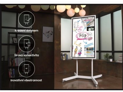 SAMSUNG LFD 55" - LH55WMBWBGCXN  FLIP PRO panel
