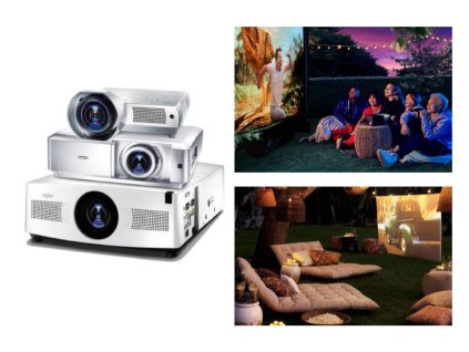 7. Projektor pro venkovni cinema