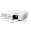 EPSON projektor EH-TW840, 1920x1080, 4000ANSI, 16.000:1, Miracast,  HDMI, USB, Wi-Fi REPRO 2W
