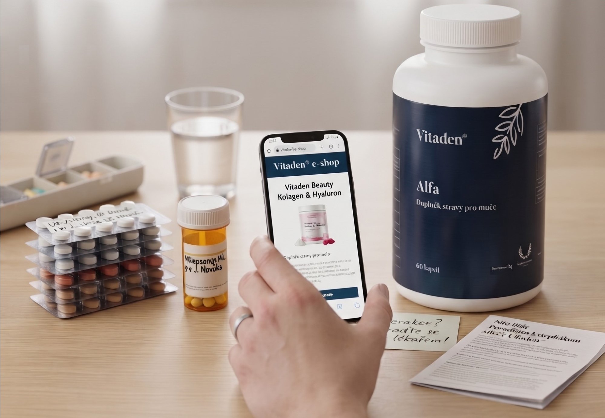 Užívání léků a doplňků stravy: Kdy je na místě zbystřit? 💊