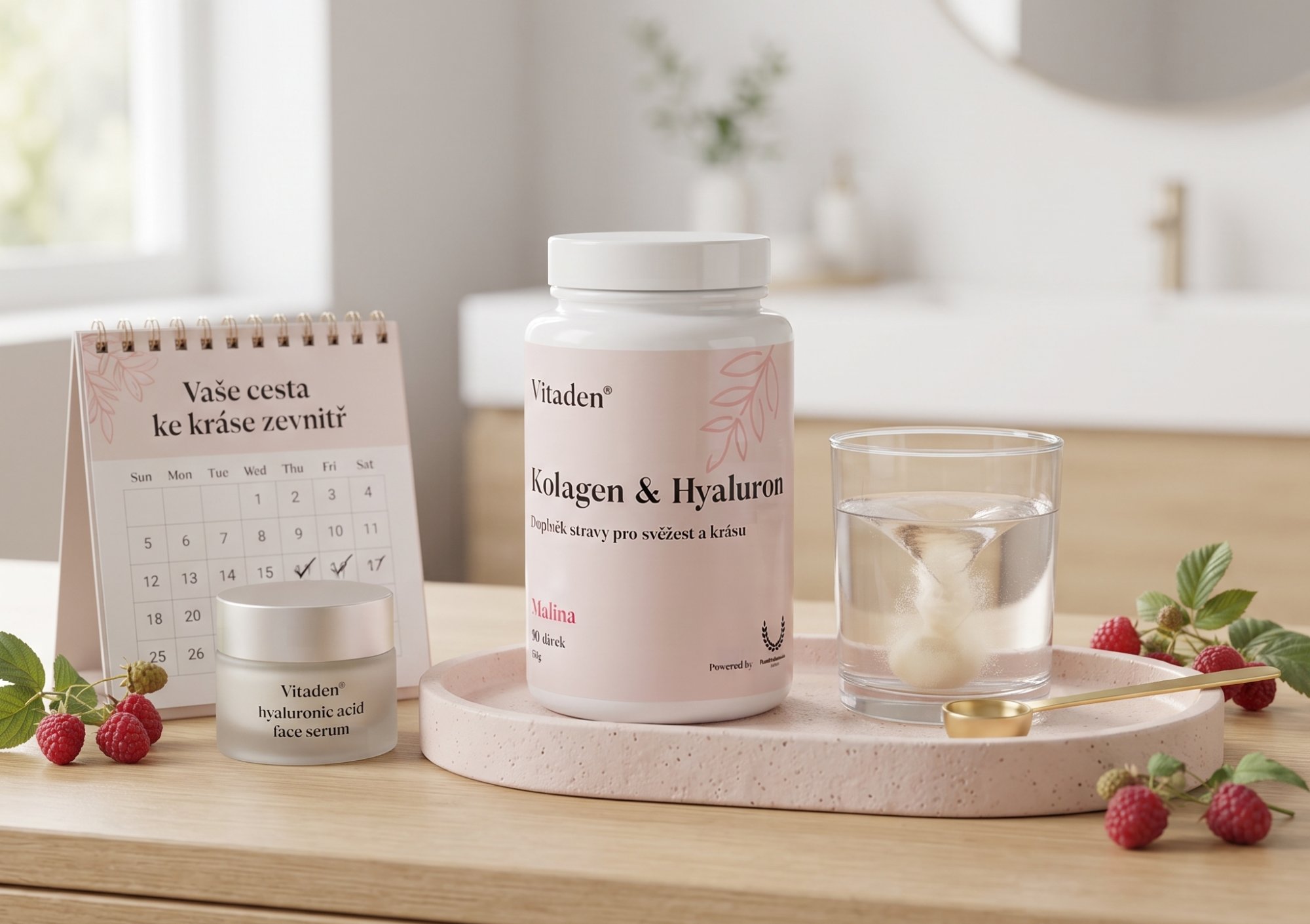 Jak správně užívat Vitaden® Beauty Kolagen & Hyaluron pro nejlepší výsledky