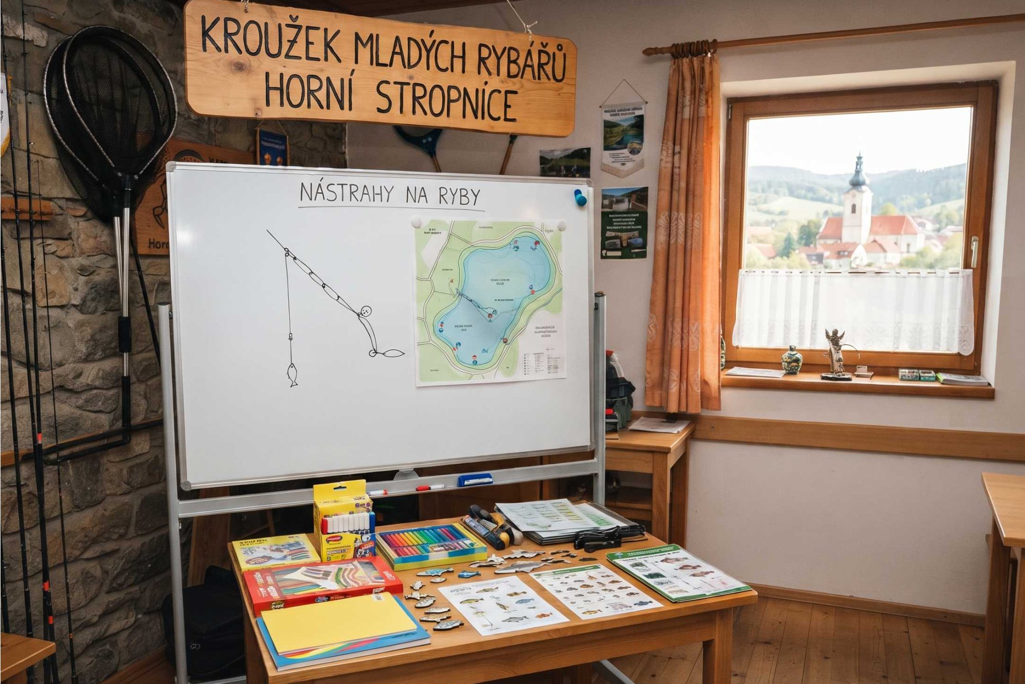 Podporujeme mladé talenty: Pomoc pro kroužek rybářů