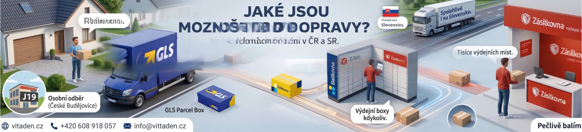 Jaké jsou možnosti dopravy?