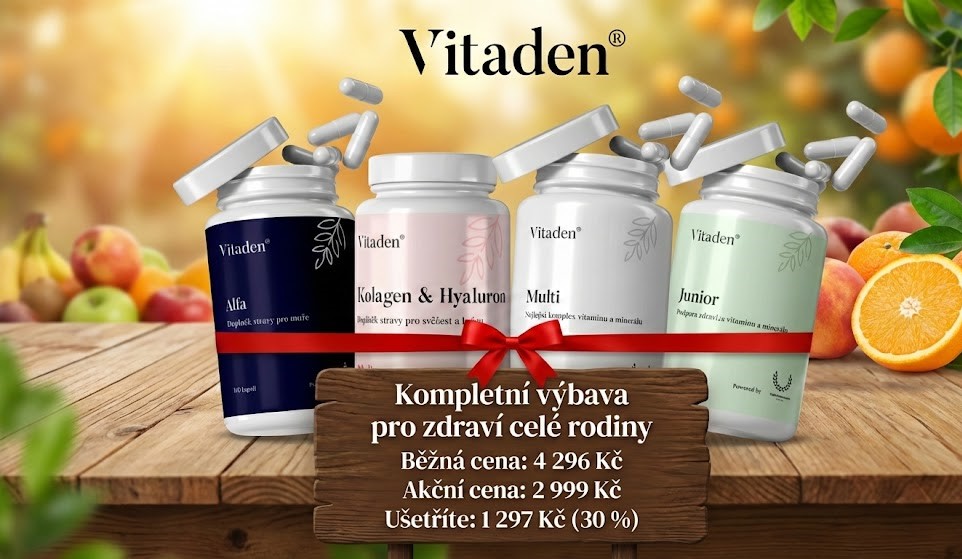 Vitaden COMPLETE Rodinný mega set (Kolagen + Alfa + Multi + Junior)