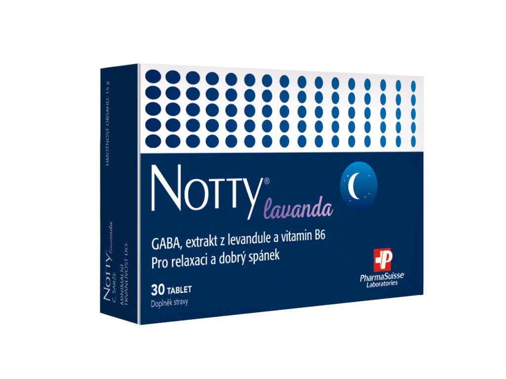 notty lavanda krabicka
