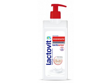LACTOVIT Lactourea Tělové mléko regenerační 400 ml