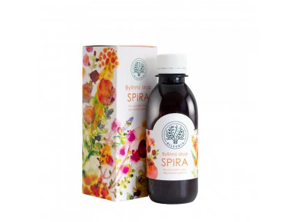 BILEGRIA SPIRA bylinný sirup na dýchací cesty s pomeranči 200 ml