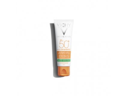 Vichy Capital Soleil Zmatňující ochranný krém 3v1 SPF 50+ 50 ml