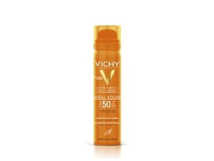 Vichy Idéal Soleil Osvěžující opalovací sprej na obličej SPF 50 75 ml