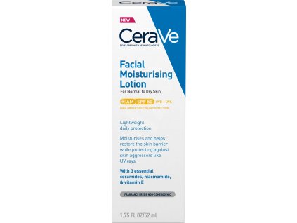 CERAVE Hydratační péče o pleť SPF 50 52 ml
