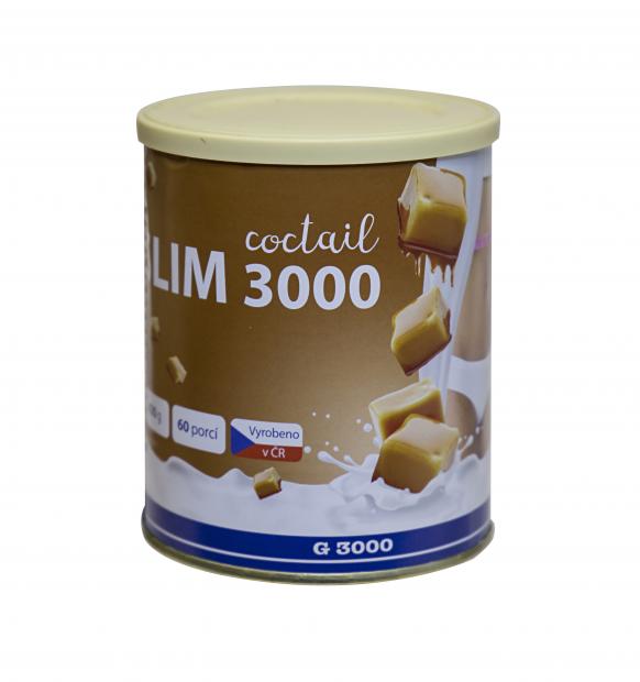 SLIM 3000 COCTAIL příchuť: karamel