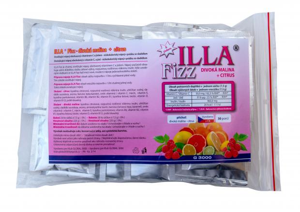 ILLA FIZZ CITRUS + MALINA