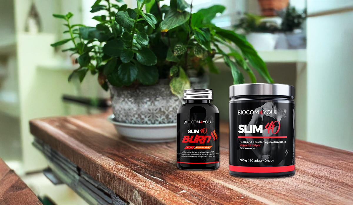 Biocom Slim 40 a Slim Burn 40: Přírodní spalovače tuků