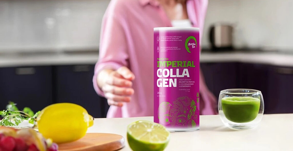 Matcha Tea Imperial Collagen instantní kolagenový nápoj s matchou