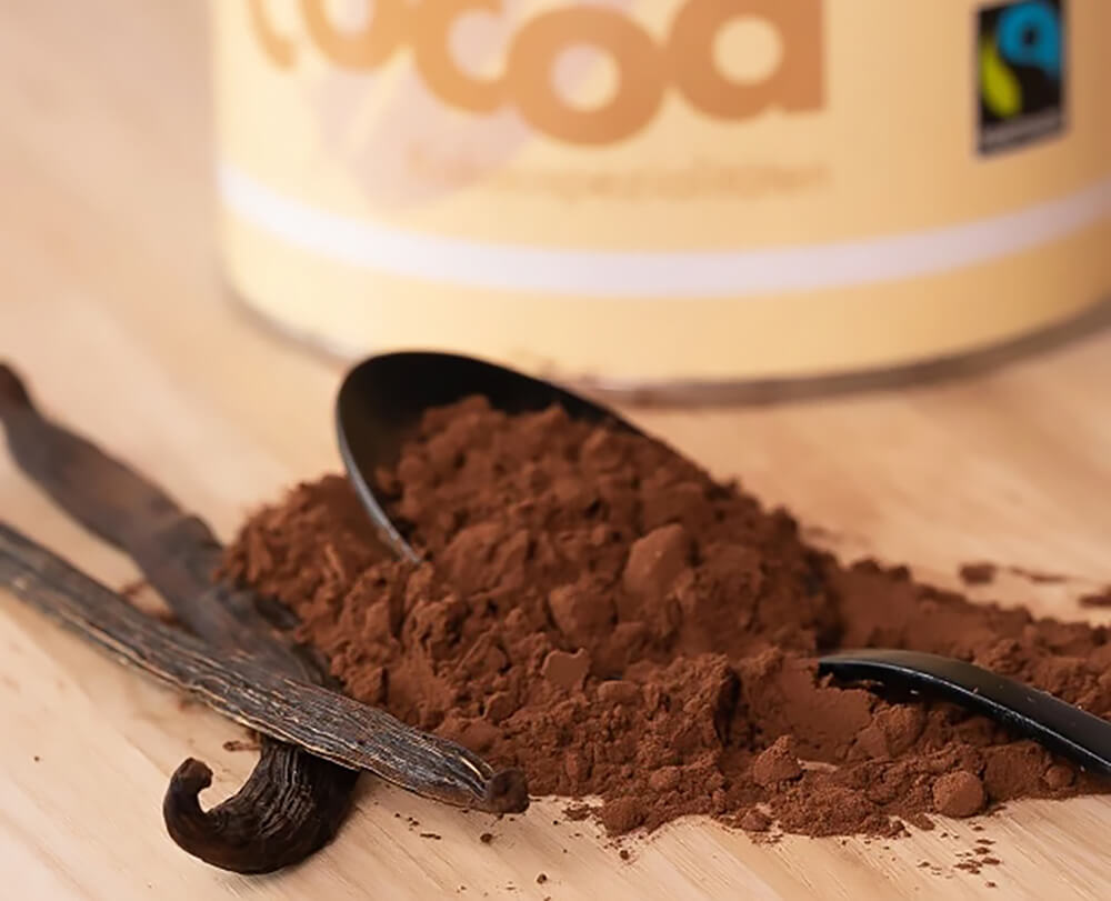 Becks Cocoa Bio Rozpustná čokoláda NUDE s hořkou čokoládou a vanilkou 250 g 2