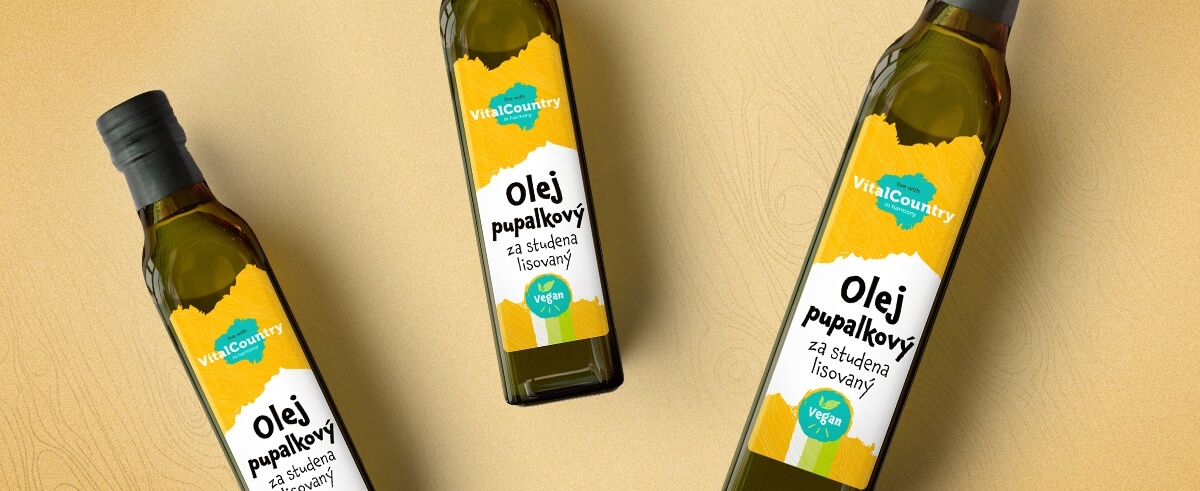 Pupalkový olej lisovaný za studena