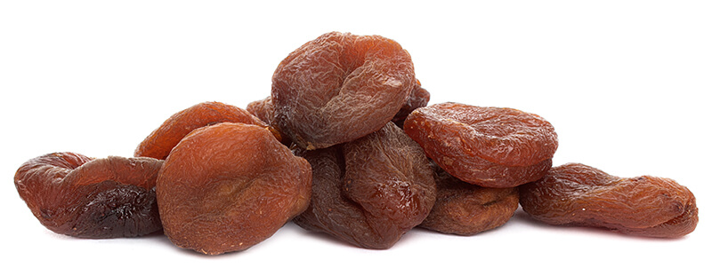 Meruňky sušené natural velké - z boku