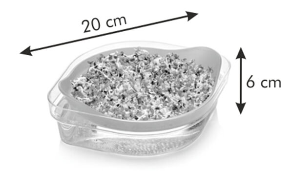 Nakličovací miska TESCOMA rozměry