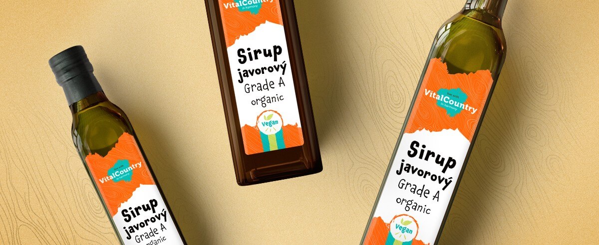 Kanadský javorový sirup Grade A BIO Vital Country