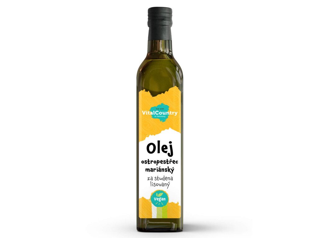 Ostropestřecový olej RAW