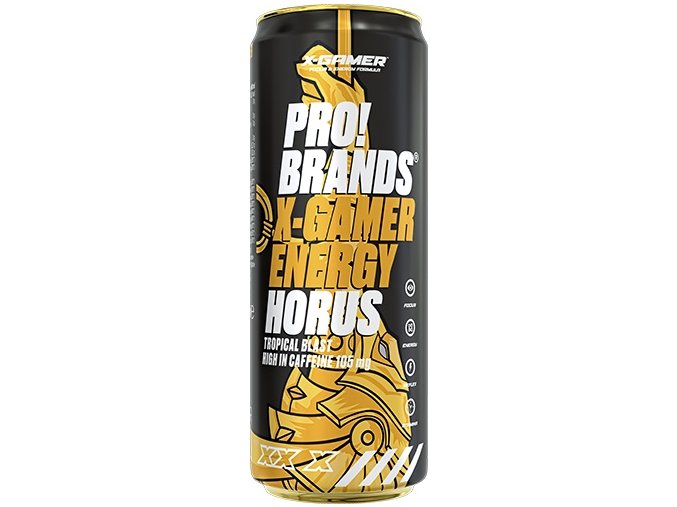 PRO!BRANDS X-GAMER ENERGY DRINK Tropical blast 330ml