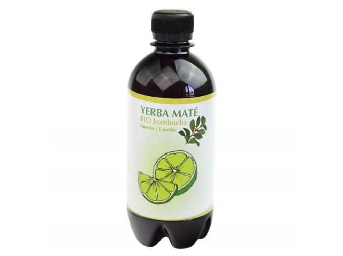 Kombucha YERBA MATÉ limetka BIO 400ml