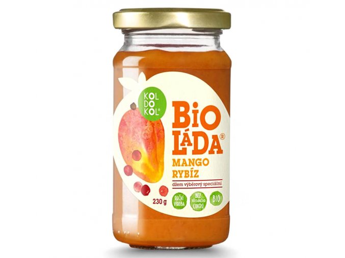 Koldokol Bioláda Mango a Rybíz 230 g