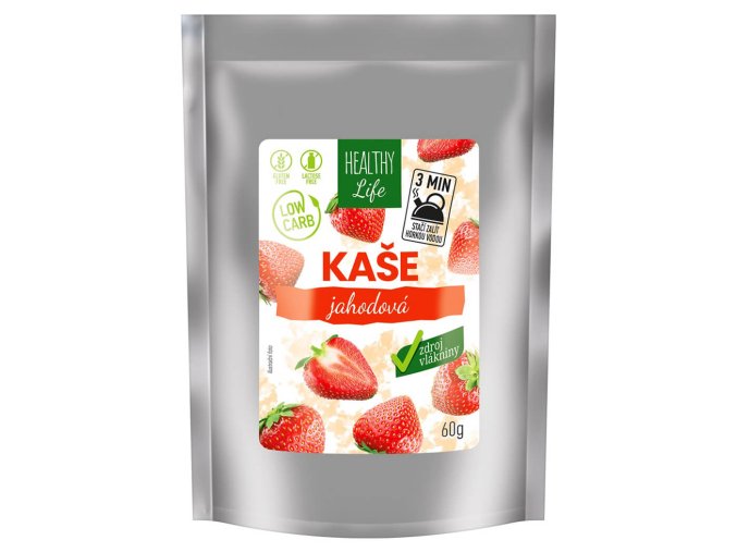 Low carb kaše jahodová se sladidlem 60 g