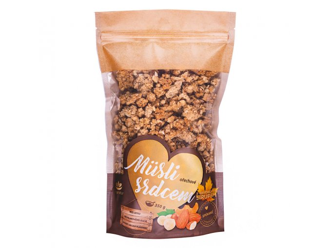 Topnatur Müsli Ořechové s javorovým sirupem 350 g