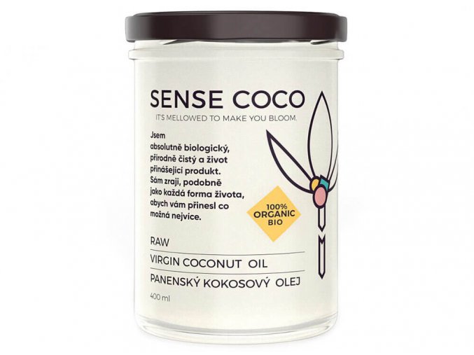 Bio RAW panenský kokosový olej 400 ml